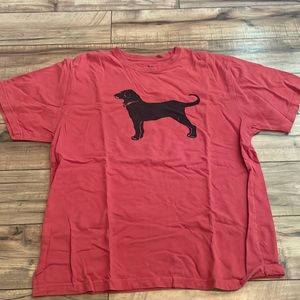 Black Dog red tshirt